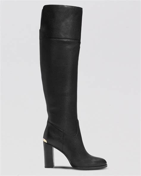 michael kors regina black suede boots|Michael Kors Regina Black Flat Boot Suede Fashion Over the .